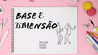 Base de um espaço vetorial finitamente gerado [upl. by Dempster]