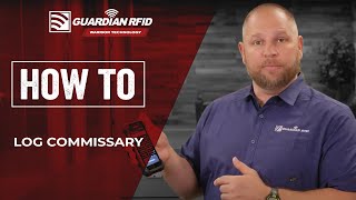 How to Log Commissary  GUARDIAN RFID [upl. by Eimot354]