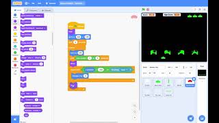 How to Make Space Invaders with Scratch Part 7 [upl. by Aiuqet]