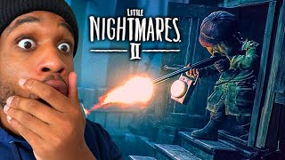 I Broke Into His House He Has A Stick  Little Nightmares 2  Part 1 [upl. by Vivica]