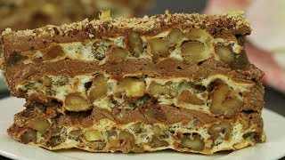 La torta di noci più veloce e deliziosa senza farina Torta quotRealequot  SaporitoTV [upl. by Doraj]