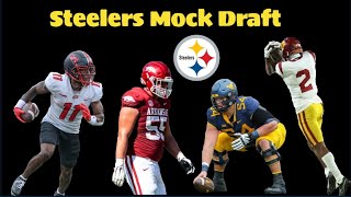 Steelers Mock Draft 3 steelers steelers herewego steelersnation nfldraft nflmockdraft nfl [upl. by Bright693]