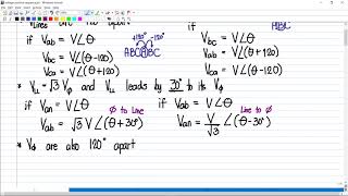 Polyphase Voltages in ABC Positive Sequence TAGALOG [upl. by Einnok]