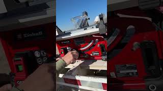 Unboxing the Einhell Cordless 36V Table Saw dustylumberco [upl. by Asiole]