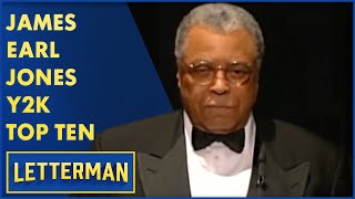 James Earl Jones Top Ten Effects Of Y2K  Letterman [upl. by Anirdna90]