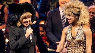 TINA  DAS TINA TURNER MUSICAL  Tina besucht Premiere in Hamburg [upl. by Ennairrac]