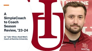 A SimpleCoach to Coach Interview with Tyler Oliver Head Mens Coach at HamlineU [upl. by Norda]