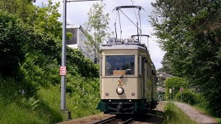 Die revitalisierte Pöstlingbergbahn am Pöstlingberg [upl. by Niamert]