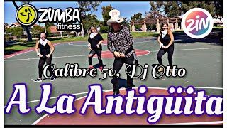 A La Antigüita  Calibre 50 DJ Otto 🤠 Zumba fitness coreografía NorteñoBanda Danny Dance Fitness [upl. by Marika309]