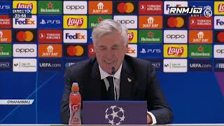 ANCELOTTI press conference post Real Madrid vs Napoles [upl. by Odnaloy]