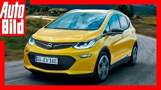 Neuvorstellung  Interview  Opel Amperae  2016  Pariser Auto Salon [upl. by Nitsa]