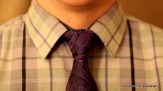 How to tie a tie  made simple Half  Windsor Knot [upl. by Ikoek]