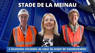 Stade de la Meinau  l’économie circulaire au cœur du projet de transformation [upl. by Falkner]