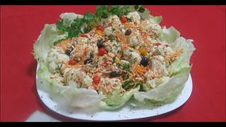 Salade de chou  fleur سلاطة بروكلو [upl. by Elbag]