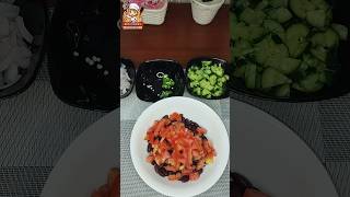 Lobia chaat 🥗 recipe by Wafa viralvideo foodie shorts foryou [upl. by Lawtun]