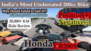 Honda CB200X  Why Honda Failed To Sale It  20000km Ride Review Of HONDA CB200X I Honda cb200x [upl. by Abbub]