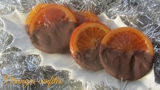 Recette des oranges confites maison [upl. by Anyahs733]