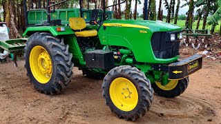 John deere 5105 4wd Tractor Full review  Price mileage specifications and features [upl. by Mattland235]