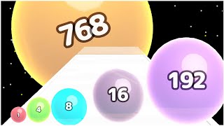 Melty Bubble merge 2048 blob  Gameplay Walkthrough  Levels 151200 [upl. by Geldens]