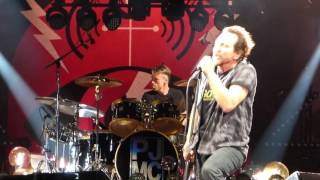 Pearl Jam  Draw The Line wTom Hamilton  Fenway Park August 7 2016 [upl. by Mulligan]