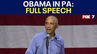 Barack Obama in Pittsburgh FULL SPEECH [upl. by Enileqcaj]