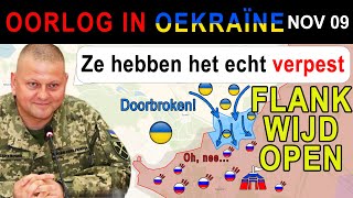 9 nov Verdediging UITGEDUND Oekraïners DOORBREEKEN DE FLANK  Oorlog in Oekraïne Toegelicht [upl. by Laitselec]