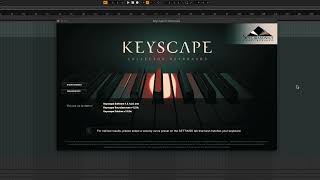 How to load a Keyscape preset Mac  FREE PRESET [upl. by Cirala]