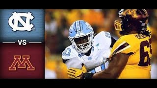 North Carolina vs Minnesota EPIC GAME  College Football Highlights [upl. by Danyluk]