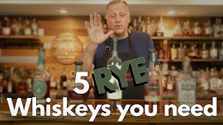 5 Rye Whiskeys You NEED [upl. by Teirtza]