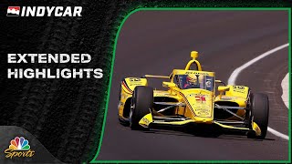 IndyCar Series EXTENDED HIGHLIGHTS 108th Indy 500 Qualifying Day 2  51924  Motorsports on NBC [upl. by Yllitnahc]