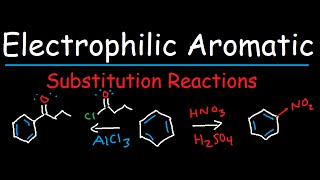 Electrophilic Aromatic Substitution Reactions of Benzene Review [upl. by Norret]