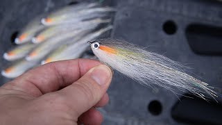 Learning Bucktail  Tying the Bucktail Firecracker Deceiver  Pike zander bass [upl. by Si]