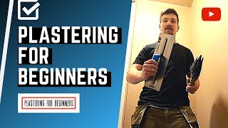 Learn How To Plaster A Wall For Beginners START TO FINISH [upl. by Elia]