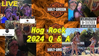 LIVE  Hog Rock 2024 Pre Rally  Q amp A hogrock harleydavidson [upl. by Surtimed]