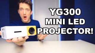 YG300 LED PROJECTOR REVIEW [upl. by Neenaj]