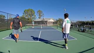 PV Tampa Pickleball Rec MikeyDanny Vs YoungCam [upl. by Raddie]