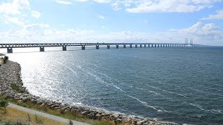 SUL PONTE DI ØRESUND VERSO LA SVEZIA • Catania  Capo Nord • Ep 3 [upl. by Cloots]