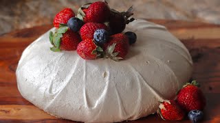 pavlova recipe  best ever pavlova recipe with just 4 ingredients  pavlova dessert [upl. by Abdella]