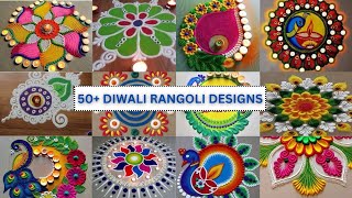 50 Diwali Rangoli DesignsLatest Diwali Muggulu 2024Simple Diwali Kolam2024diwali diwalirangoli [upl. by O'Mahony]