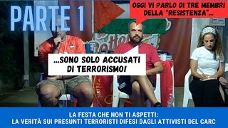 LA FESTA DELLA RISCOSSA POPOLARE LIBERARE TRE TERRORISTI IN ITALIA  PARTE 1 [upl. by Nnaihs]