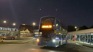 West Bromwich Bus Station Tonight [upl. by Yllehs24]