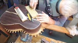 Binding and purfling a guitar part 2 [upl. by Atikram]