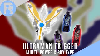 Ultraman Trigger Transformation Flash V15 [upl. by Ynnor]