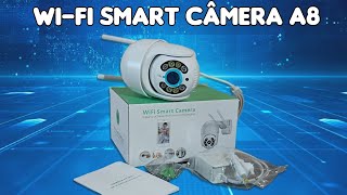 057ª ED WIFI SMART CAMERA A8  ATUALIZADO [upl. by Asle]