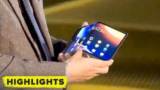 Watch Royole reveal the FlexPai 2 nextgeneration foldable flexible display [upl. by Geilich253]