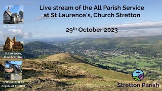 All Parish Service from St Laurences Church Stretton [upl. by Otokam655]