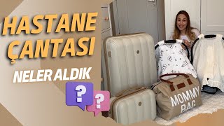 İKİZLERİMİN HASTANE ÇIKIŞI ÇANTASI  NELER ALDIK [upl. by Abisha]