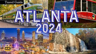 Greater ATLANTA 2024  City in a Forest  Downtown Stone Mtn Suburbs [upl. by Kciremed]