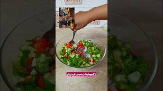 Healthy high protein salad by Nitesh Soni Fitness  Backstreet Kitchen shorts [upl. by Ynaffital626]