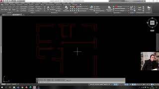 AutoCAD Tutorial deutsch  04  Grundriss Mauern Fenster Türen [upl. by Micheil]